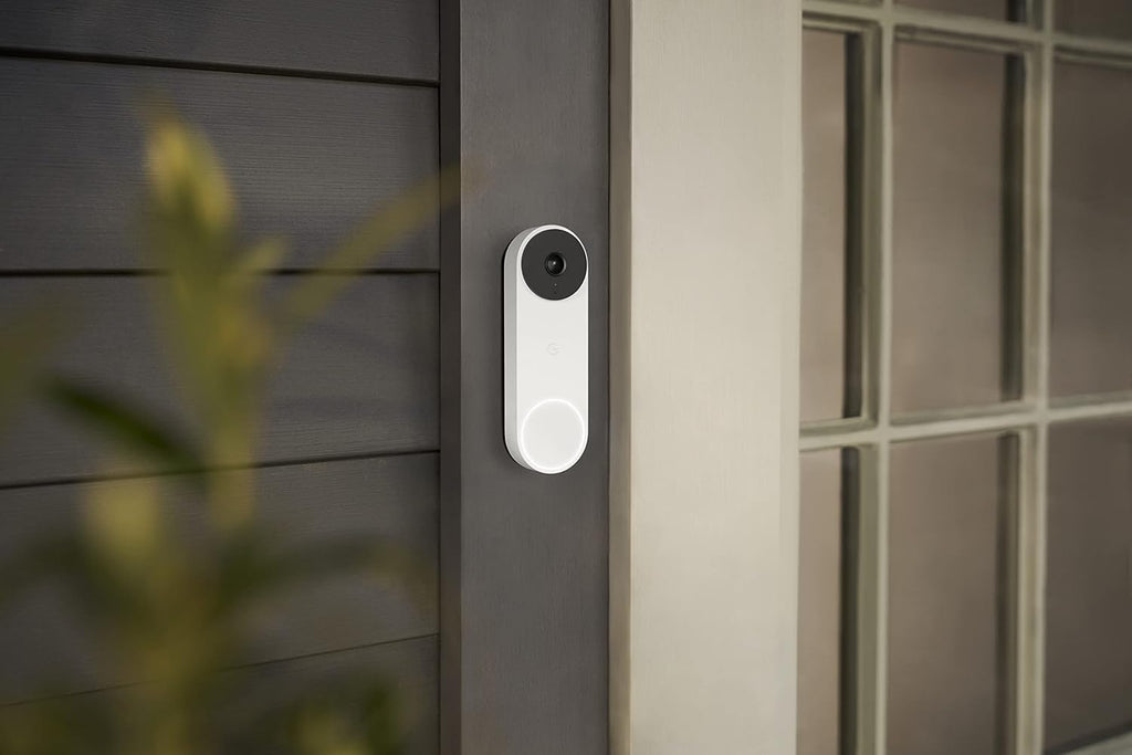 Google Nest Doorbell (Wired, 2nd gen)- Snow