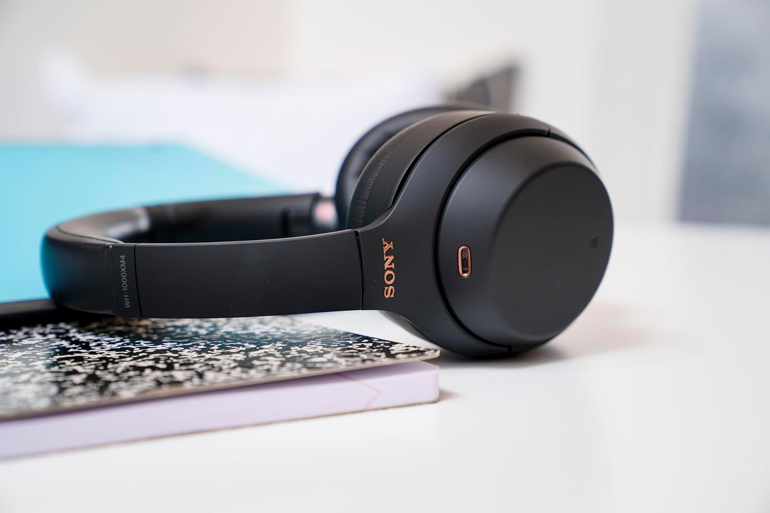 Sony WH-1000XM4 Wireless Industry Leading Noise Canceling Overhead Headphones with Mic for Phone-Call and Alexa Voice Control, Black