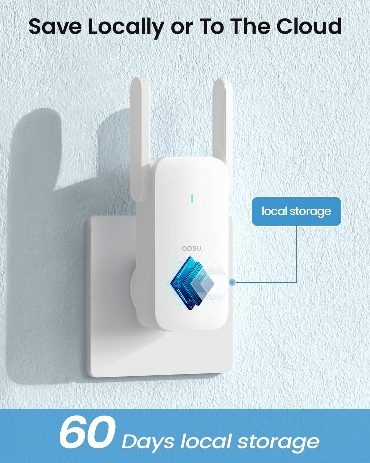 Doorbell Camera Wireless Outdoor, aosu 5MP Ultra HD, 3D Motion Detection Video Doorbell with Chime, Enhanced (2.4/5 GHz) WiFi, 180-Day Battery Life, Work with Alexa & Google Assistant