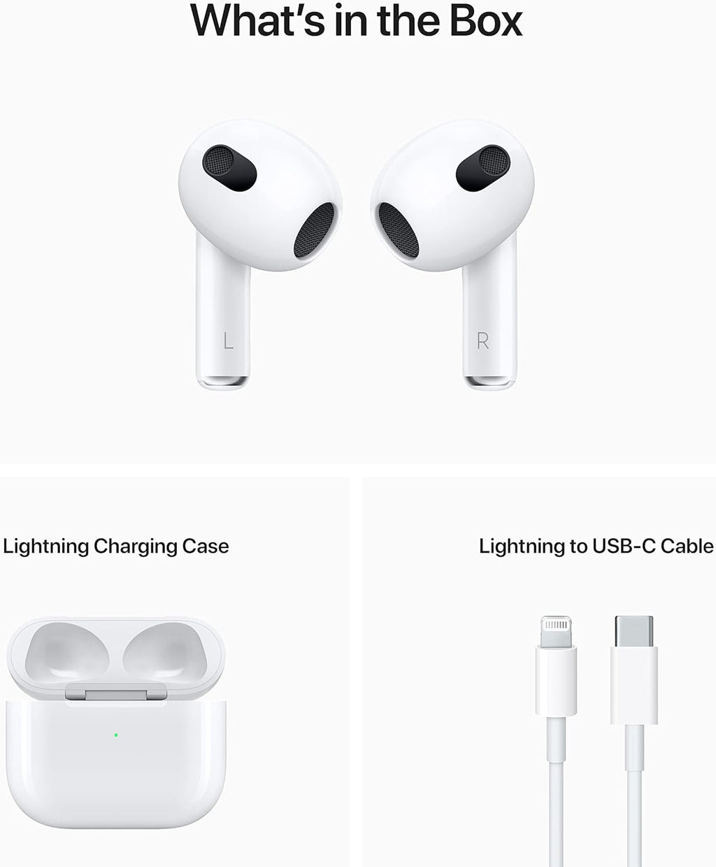 Apple AirPods (3rd Generation) with Lightning Charging Case