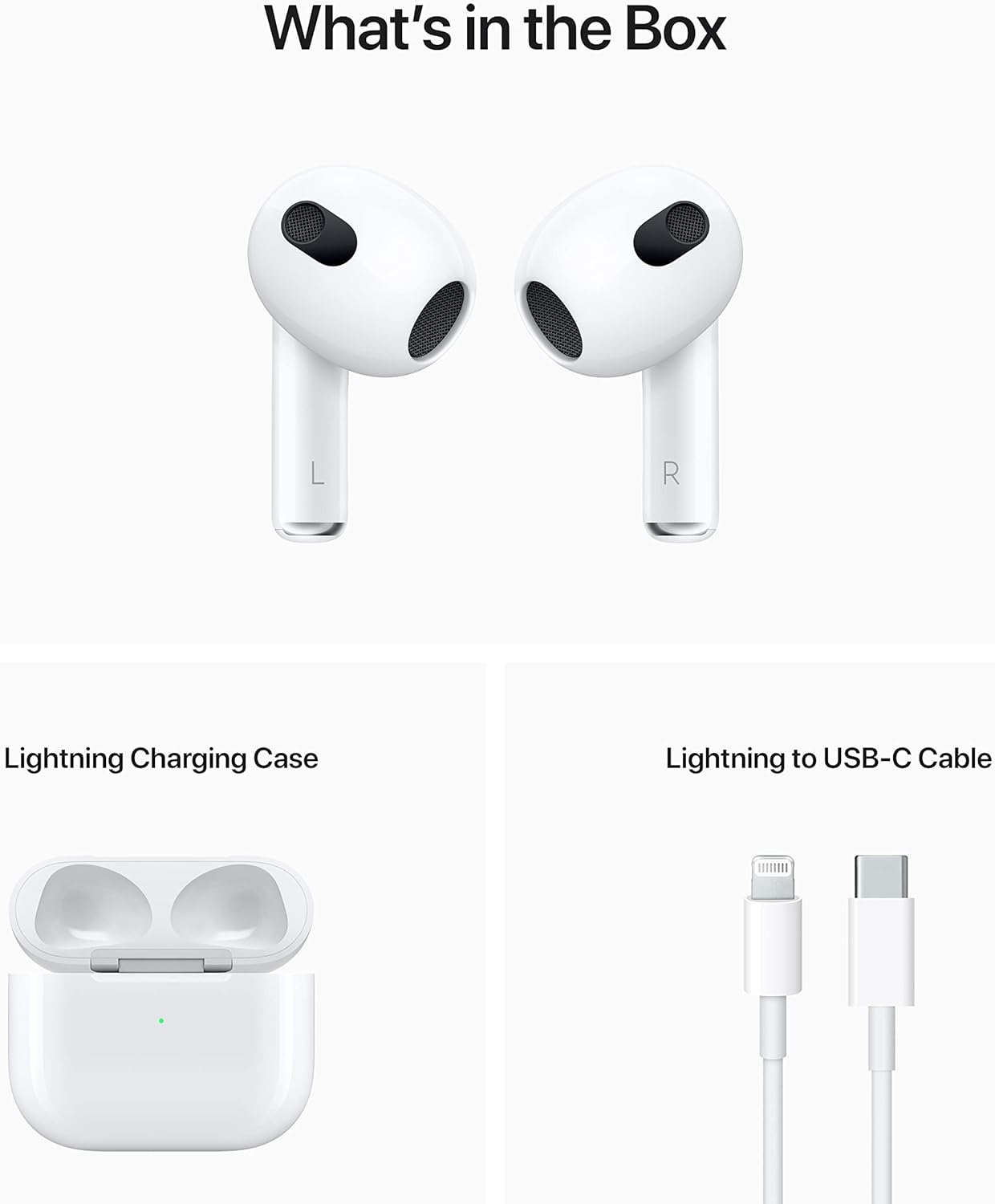 Apple AirPods (3rd Generation) with Lightning Charging Case