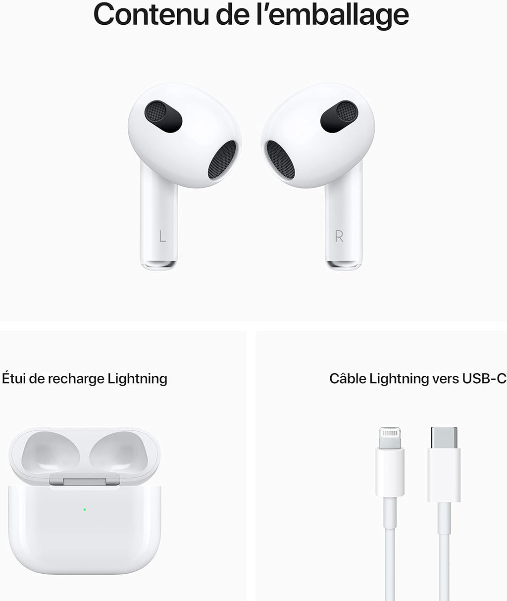 Apple AirPods (3rd Generation) with Lightning Charging Case